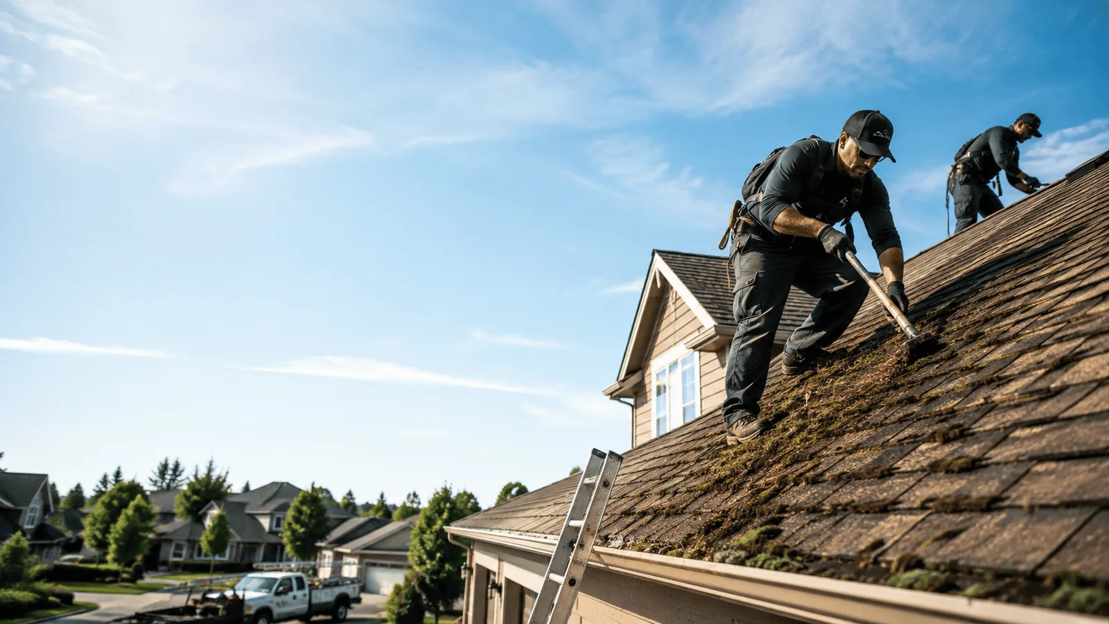 Roof Moss Removal in Roy, NM near me